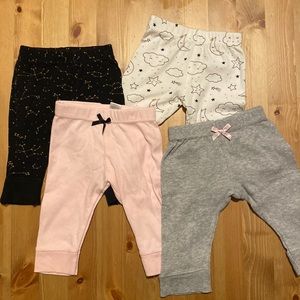 Newborn pants 4 pcs